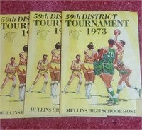 1973 59th district tournament booklets