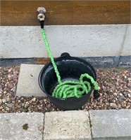 Expandable Garden Hose and Bucket 30ft