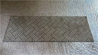 Floor Runner Rug 
Crosshatch Pattern