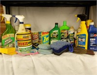 Car Cleaning Products, Assorted