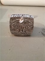 Kurt Warner Championship collector ring