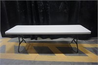 8' Plastic Folding Table