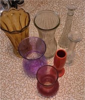 Lot of 7 Vases