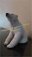 Sani Cast Figurine "Polar Bear" --signed