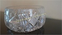 Pinwheel Crystal Serving Bowl