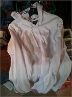 New royal blue white hooded sweatshirt medium