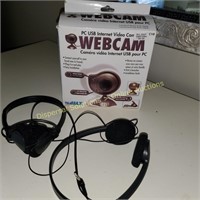 Webcam & Head Phones