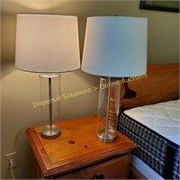 Pair of Lamps w USB Ports