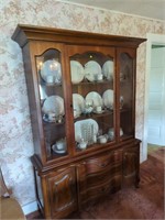 Beautiful hardwood china cabinet
