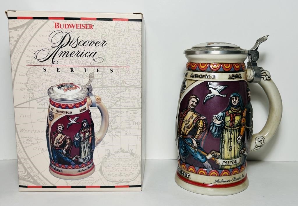 Beer Stein Online Auction