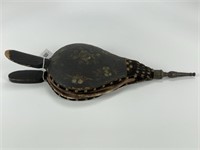 Early Hand Painted Turtle Back Bellows