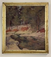 R.G. Donaldson 1920 Oil on Canvas Painting