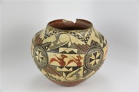 Southwestern Hand Decorated Clay Pot