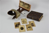 Stereoview Scope and Early Photo Album