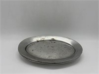 Vintage Pewter Platter (2)