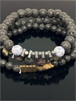 Men’s Lava Bead Bracelets