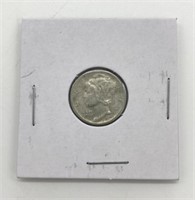1943 Mercury Silver Dime Coin