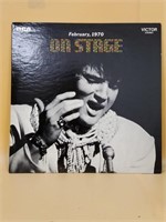 Rare Elvis Presley *On Stage * LP 33 Record