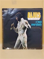 Rare Elvis Presley *Cmon Everybody* LP 33 Record