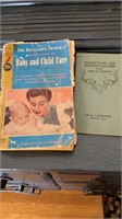 Vintage Baby & Child Care Book by Dr Spock &