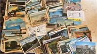 Huge Lot of Circulated Postcards Vintage Various