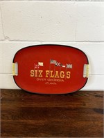 Vintage Six Flags Over Georgia Souvenir Tray