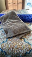 Body Pillow & Camel Color Soft Throw,
 Both Need