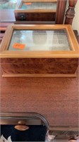 Wooden Jewelry Box ,10-1/2 x 8 Inches