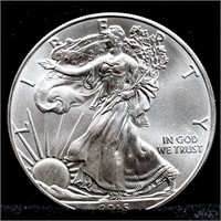 2015 American Silver Eagle- 1 Oz. Coin