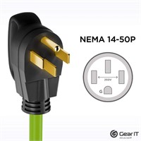 GearIT 50Amp Extension Cord for RV and EV 100 Feet
