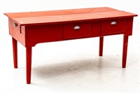 Red Work Table/Desk