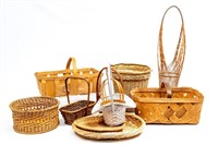 Assorted Baskets, Unique Array Of Designs & Sizes