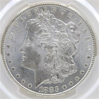 1883-CC Morgan Silver Dollar - PCGS MS63