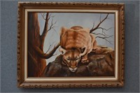 Cougar Painting By Hazel McIntyre29"