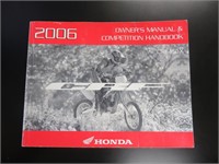 (DMV) 2006 Honda CRF 450X Dirt Bike