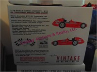 3 The Vintage Series die cast dirt race cars --