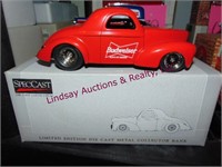 3 Budweiser die cast collector banks SEE PICS