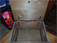 Wood Anheuser-Busch crate approx 18" x 12" x 11"