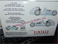 3 The Vintage Series 1:18 die cast sprint cars--