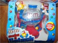 Approx 12 various M&M candy dispensers SEE PICS