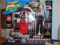 Dale Earnhardt freestyle race kart & driver