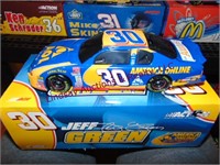 3 diecast 1:24 stock cars #30 Jeff Green SEE PICS