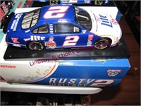 5 diecast 1:24 stock cars #2 Rusty Wallace SEE PIC