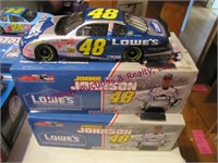 5 diecast 1:24 stock cars Jimmie Johnson SEE PICS