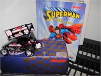 Action diecast 1:64 set of Superman racing cars--