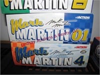 3 diecast 1:24 Mark Martin stock cars SEE PICS