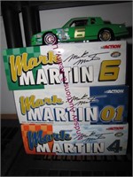 3 diecast 1:24 Mark Martin stock cars SEE PICS