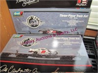 4 Revell 3pc diecast trainsets HO scale SEE PICS
