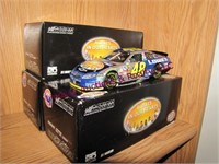 3 diecast 1:24 stock cars Jimmie Johnson SEE PICS