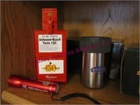 Group of Bud items: beer tap, 8-horse hitch, --